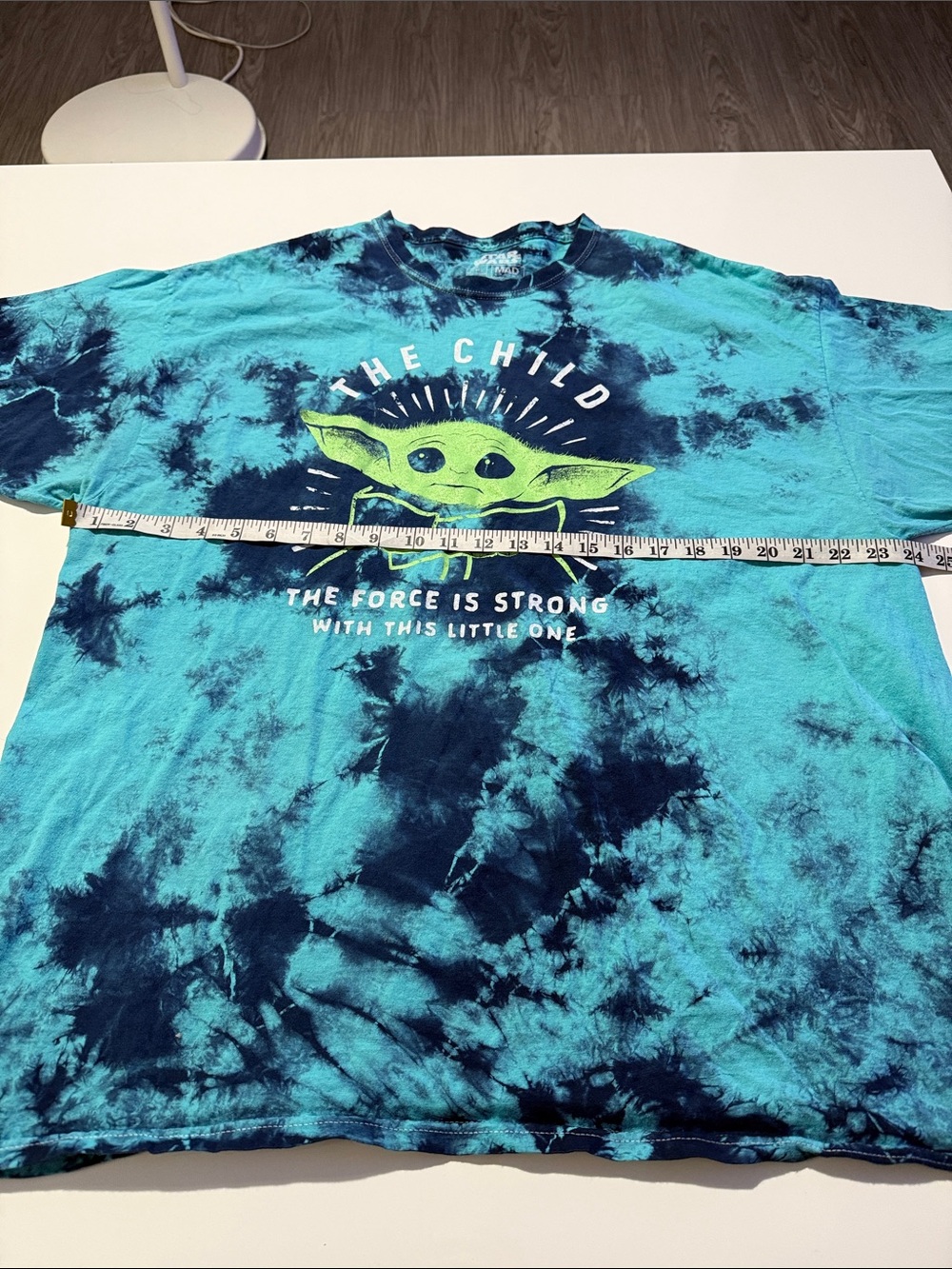Star Wars Shirt The Child Force is Strong Tie Dye Large Size 2X - Picture 5 of 9